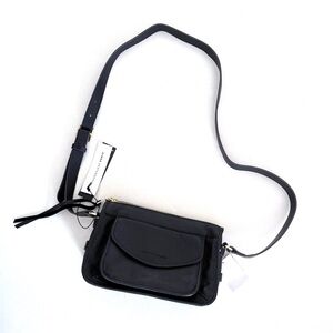 Aimee Kestenberg Muse Cargo Black Leather Crossbody